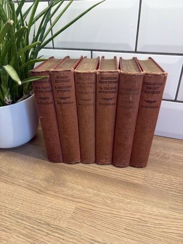 Antique red books - antique,