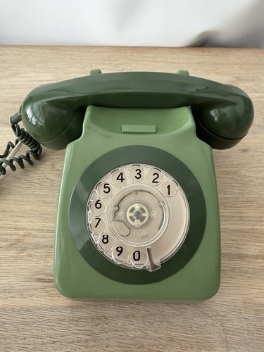 Vintage 746 green rotary - vintage,
