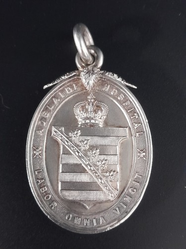1894 antique silver irish - ,