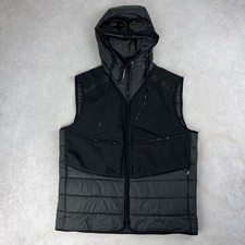 CP Company Soft Shell Goggle Gilet XL Jacket Black Coat 5535