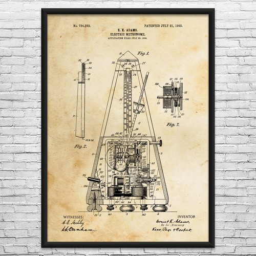 Metronome patent wall - metronome,