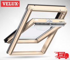 VELUX CK02 Pine Centre Pivot Roof Window 55 x 78cm Loft Skylight Velux Rooflight