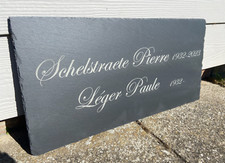 Personalised Slate Memorial