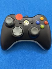 Authentic Microsoft Xbox 360 Black Wireless Oficial  Controller Fully Tested