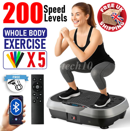 Power vibration plate exercise - plate,