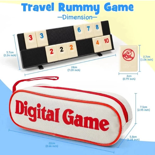 Rummikub pouch travel game - travel,