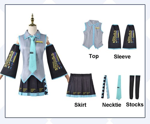 Anime cosplay vocaloid miku - cosplay,