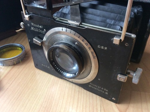 Vintage german folding camera - german,