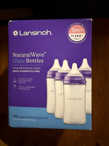 Lansinoh anti colic glass - anti-colic, baby