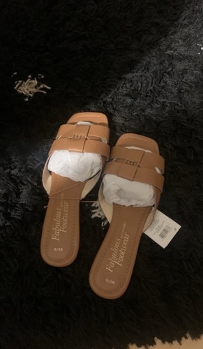 Tan sliders brand - sliders, new