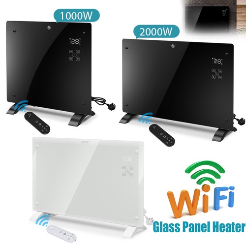 Electric glass panel heater - electric,