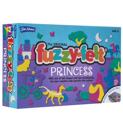 Fuzzy felt princess - felt,