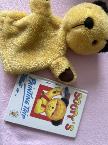 Sooty hand puppet and - puppet,