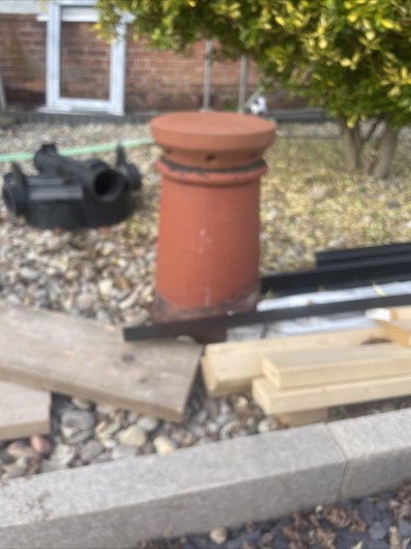 Reclaimed chimney pot - pot,