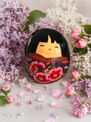 Rare gorgeous kokeshi doll - rare,