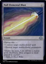 Null Elemental Blast Modern Horizons 3 Normal NM Magic MTG U 12