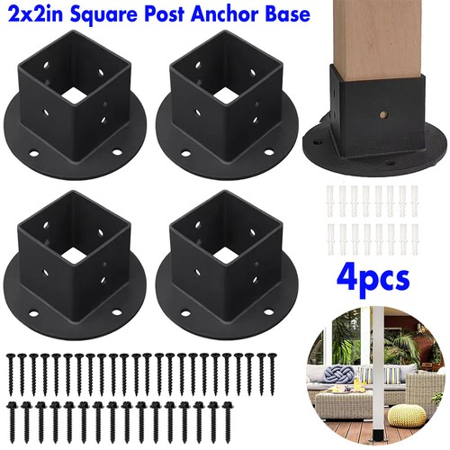 4pcs 50mm square - 4pcs, anchor