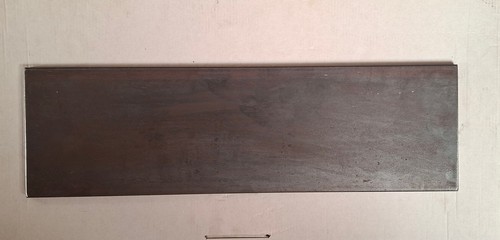 Mild steel flat bar - steel, 150mm