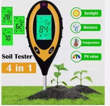 4-in-1 Digital Soil PH Tester