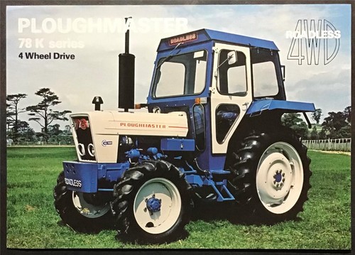 Roadless ploughmaster tractor - roadless,
