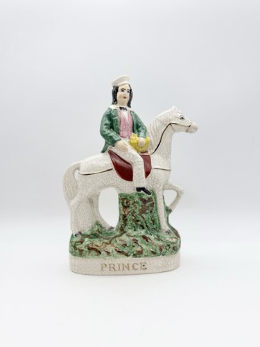 Antique staffordshire prince - antique,