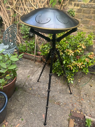 Handpan carbon fibre stand - carbon,
