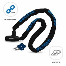 STOMP 120 Oxford GP 8 1.2M Integral Chain Lock Security Motorcycle Bike LK104