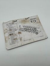 Kverneland plough EO335 LO513 parts manual book