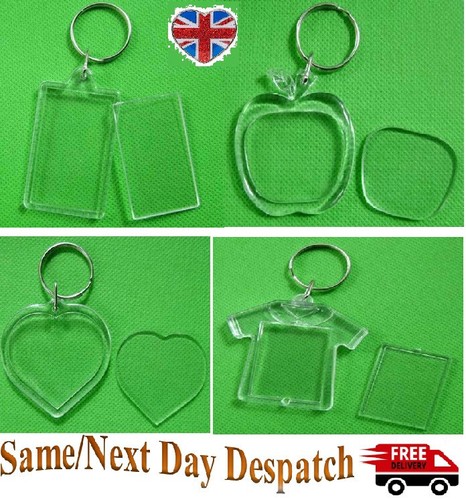 Insert clear blank acrylic - insert,