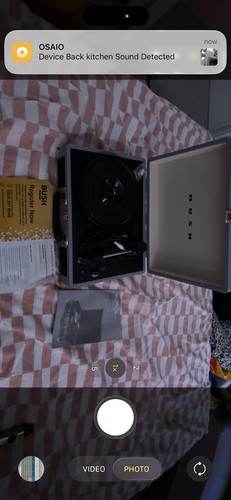 Bush retro record player - record,