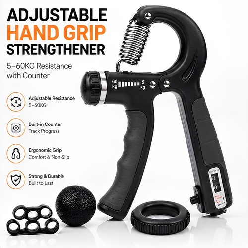 Hand grip strengthener kg - hand,
