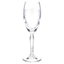 Sherry Glass Mirror Blue Lilium