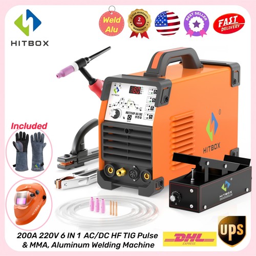 Hitbox 200a tig welder foot - hitbox,