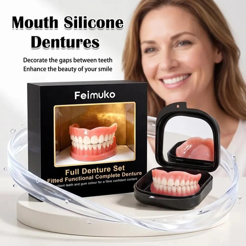 Silicone denture set for - silicone, women