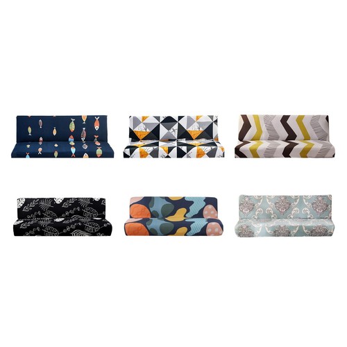 Armless futon cover home decor - futon,