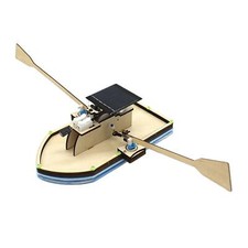 Solar Boat Model Kits Science Experiment Stem DIY Wooden Kits for Projects