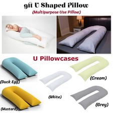 9FT U Shaped Pillow and Cases
