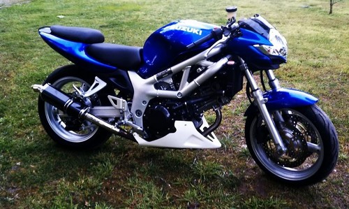 Suzuki sv650 bug spoiler belly - bug,