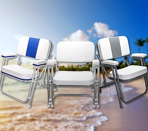 Pactrade marine white folding - marine,