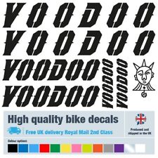 Voodoo solid bike labels /