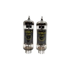 EL84 TESLA MATCHED PAIR NOS