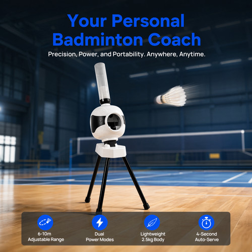 Automatic badminton serve - automatic,