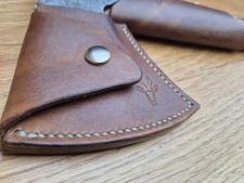 Leather sheath & overstrike for Gransfors Bruk Scandinavian Forest Ax e 