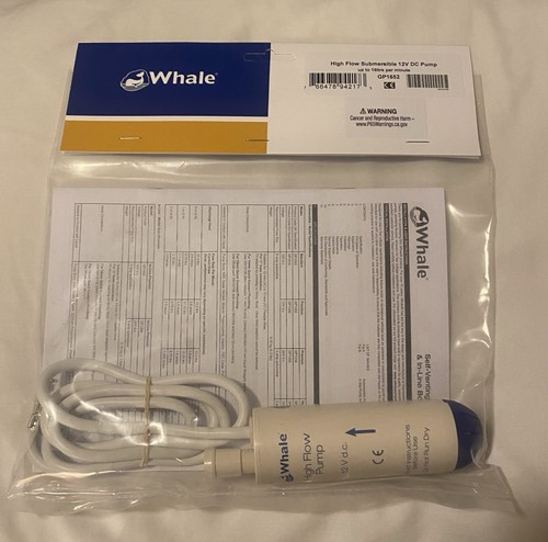 Whale 12v high flow - whale,