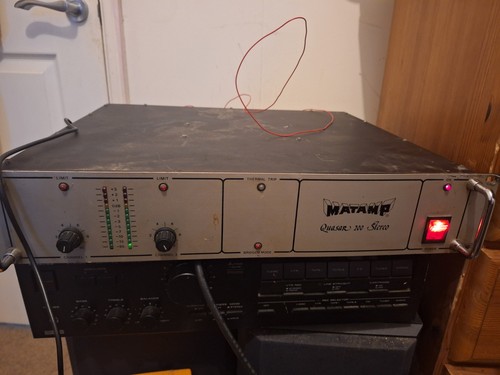 Vintage matamp 200w quasar - matamp,