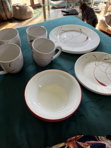 Corelle piece place settings - piece,