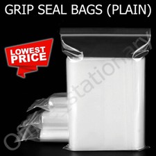 GRIP SEAL BAGS Self Resealable