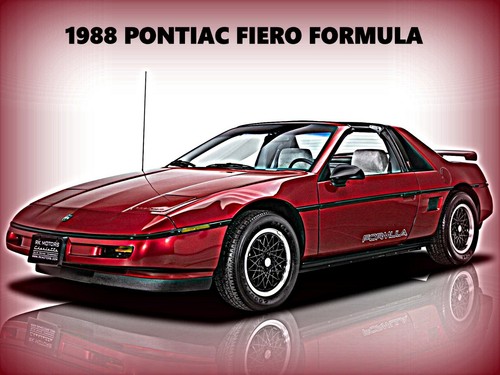 1988 pontiac fiero - 1988,