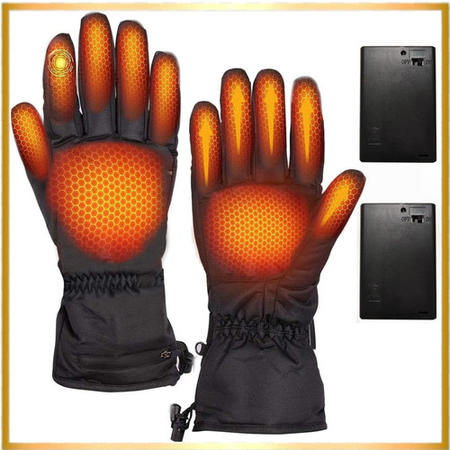 Heated gloves rechargeable - heated,