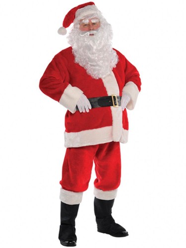 Men plush santa suit - plush,